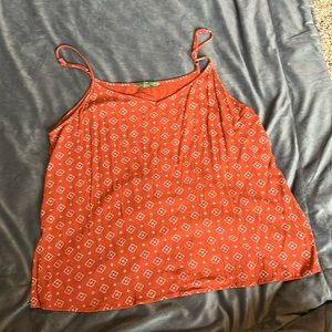 Patterned tank top